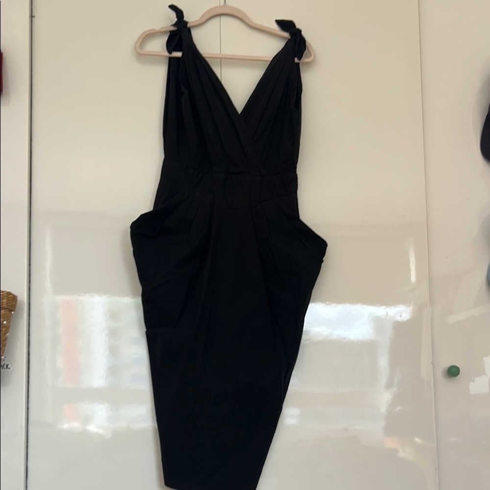 Casual Black Dress